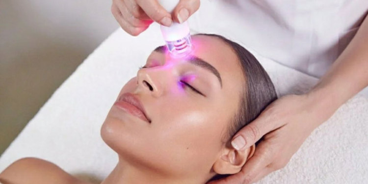 Microdermabrasion Facial And Red Light Therapy