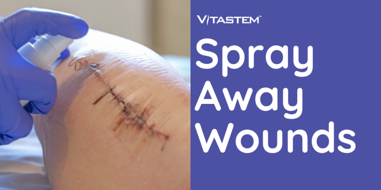 Spray Away Wounds with Vitastem Ultra, The Strongest Broad-Spectrum Topical Antibiotic for Wound Care & Infection Prevention