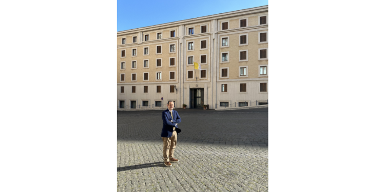 Chronicle of a day of work and meetings in Rome: The city favored by Americans for its combination of Italian Ministries, Embassies, the Vatican State, and the legacy of History, Art, and Culture from the Roman Empire