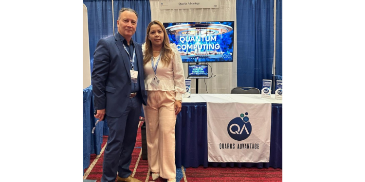 Dr. Jose Gabriel Carrasco Quarks Advantage CEO. And Noiralih Guere Quarks Advantage COO